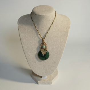 Collier donut jaspe kambaba